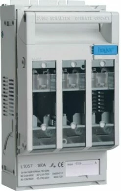 Hager LT057 Sicherungslasttrenner NH00 3x160A SS 60mm Abgang : SchraubAnschluss