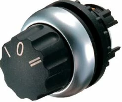 Eaton M22-WR3 Wahltasten Mit Drehknopf, Rastend, 3 Schaltstellungen (216863), 22.5 Mm