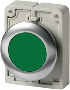 Eaton M30C-FDL-G Leuchtdrucktaste, 30mm Flach, Grün (182927)