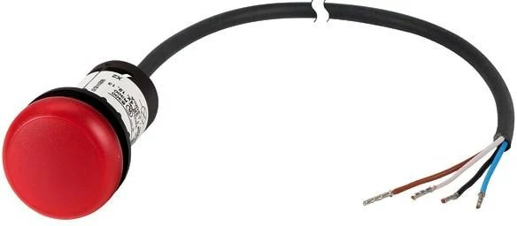 Eaton C22-L-R-24-P62 Leuchtmelder Mit Offenem Ende, LED-Fassung, Rot (185141) 3 Eaton C22-L-R-24-P62 Leuchtmelder Mit Offenem Ende, LED-Fassung, Rot (185141)