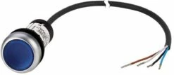 Eaton C22-DL-B-K10-24-P62 Leuchtdrucktaste Mit Offenem Ende, Tastend, Blau (185585)