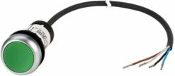 Eaton C22-D-G-K10-P62 Drucktaste, Flach, Tastend, 1 S, Grün, O (185670)