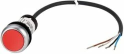 Eaton C22-D-R-K01-P62 Drucktaste, Flach, Tastend, 1 Ö, Rot, O (185671)