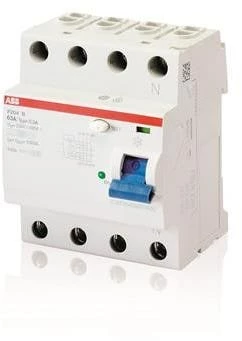 ABB F204A-25/0,03 FI-Schalter, 25A/0,03mA, 4-Polig (2CSF204101R1250)
