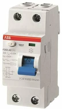 ABB F202A-40/0,03 FI-Schalter, 40A/0,03mA, 2-Polig (2CSF202101R1400)