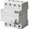 Siemens Siekens 5SV3342-6KL FI-Schutzschalter, 4-polig, Typ A, 25A, 30mA, 400V, N-links -SCHNEIDER ELECTRIC Verkäufe 239267 0
