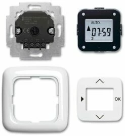 Busch-Jaeger 6422 UJ-214 Jalousie-Compact-Timer, Komplettset, Jalousiemanagement, Jalousiesteuerung Ohne Nebenstelle