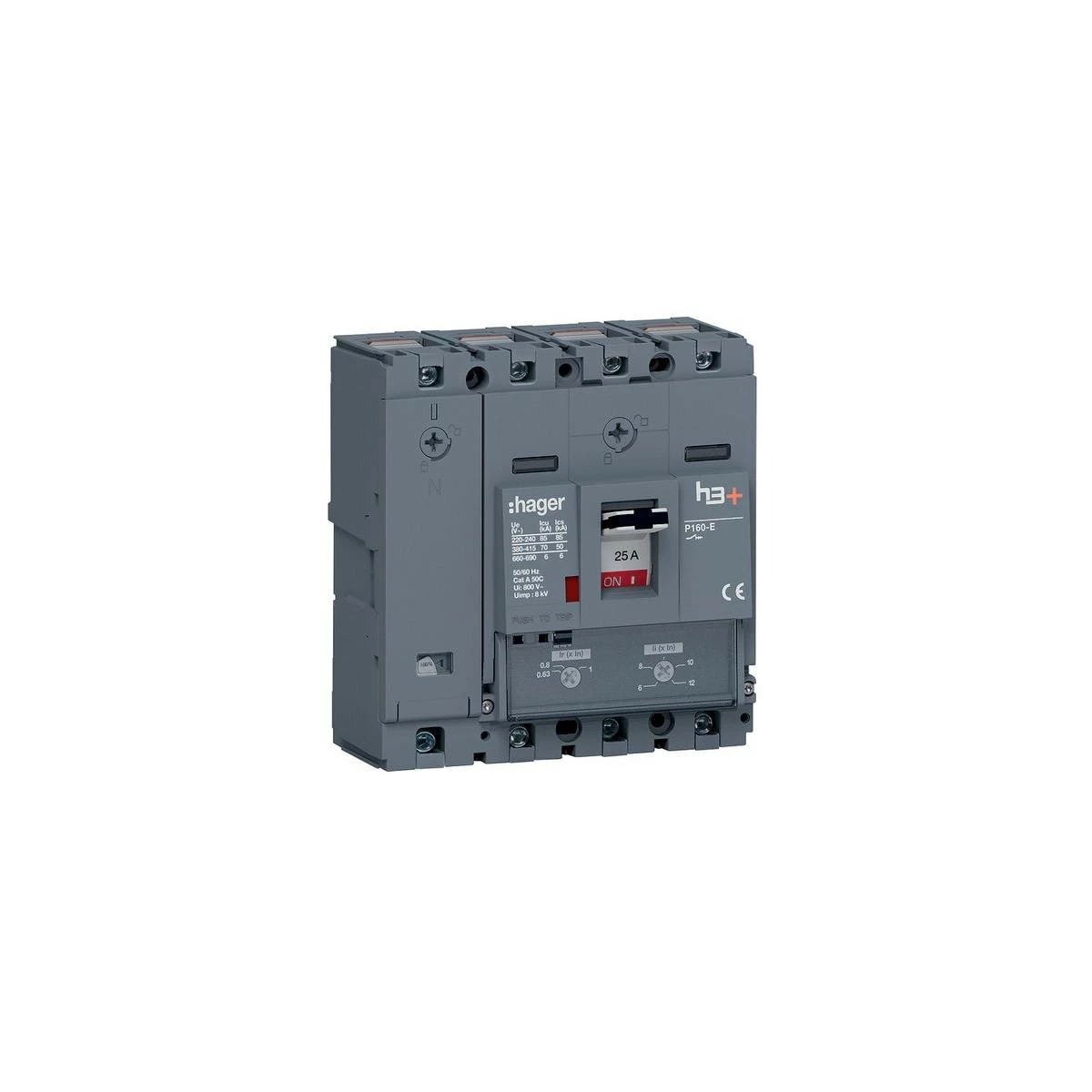 Hager HES026DC Leistungsschalter P160 25A 70kA (HES026DC) 3 Hager HES026DC Leistungsschalter P160 25A 70kA (HES026DC)