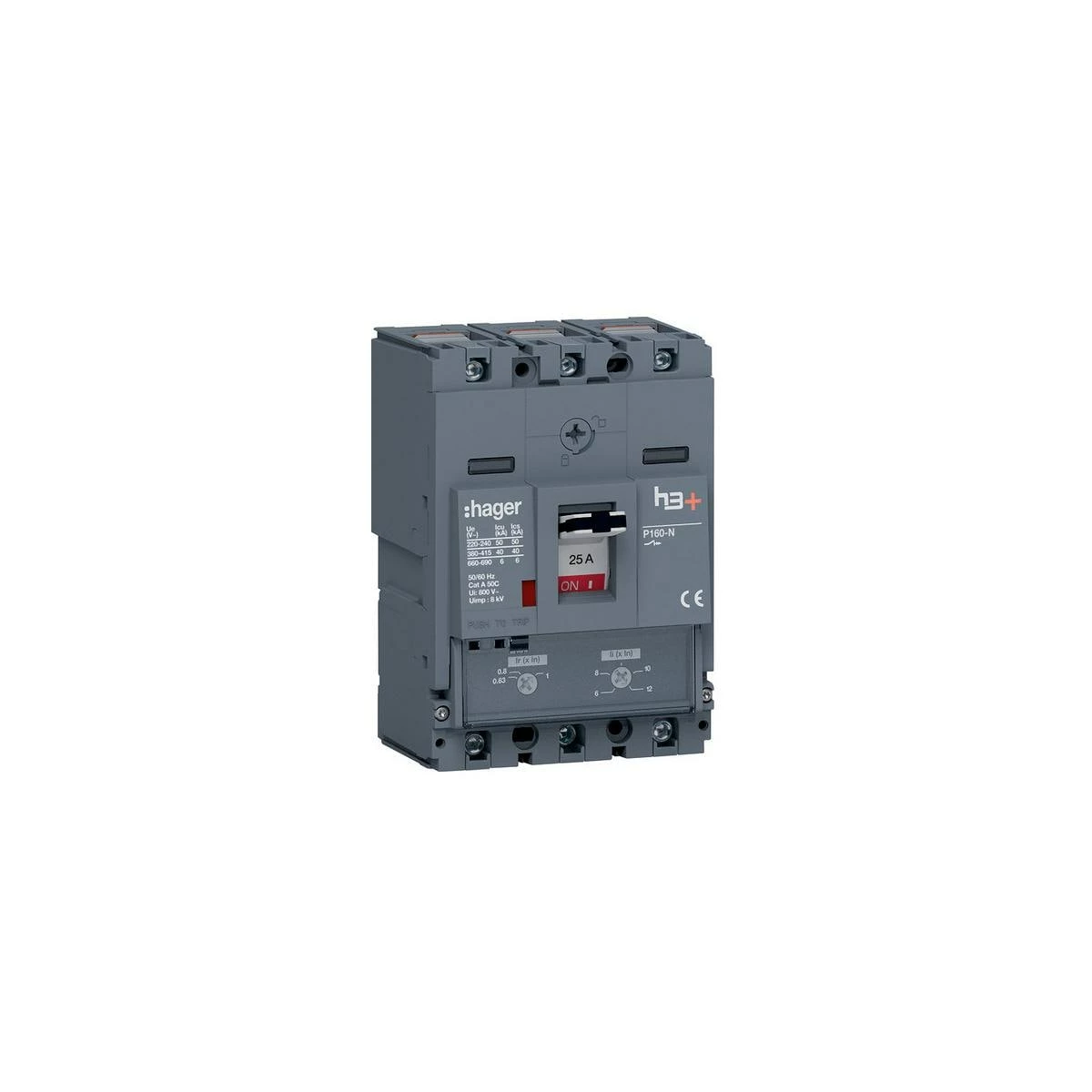 Hager HNS025DC Leistungsschalter P160 25A 40kA (HNS025DC) 3 Hager HNS025DC Leistungsschalter P160 25A 40kA (HNS025DC)