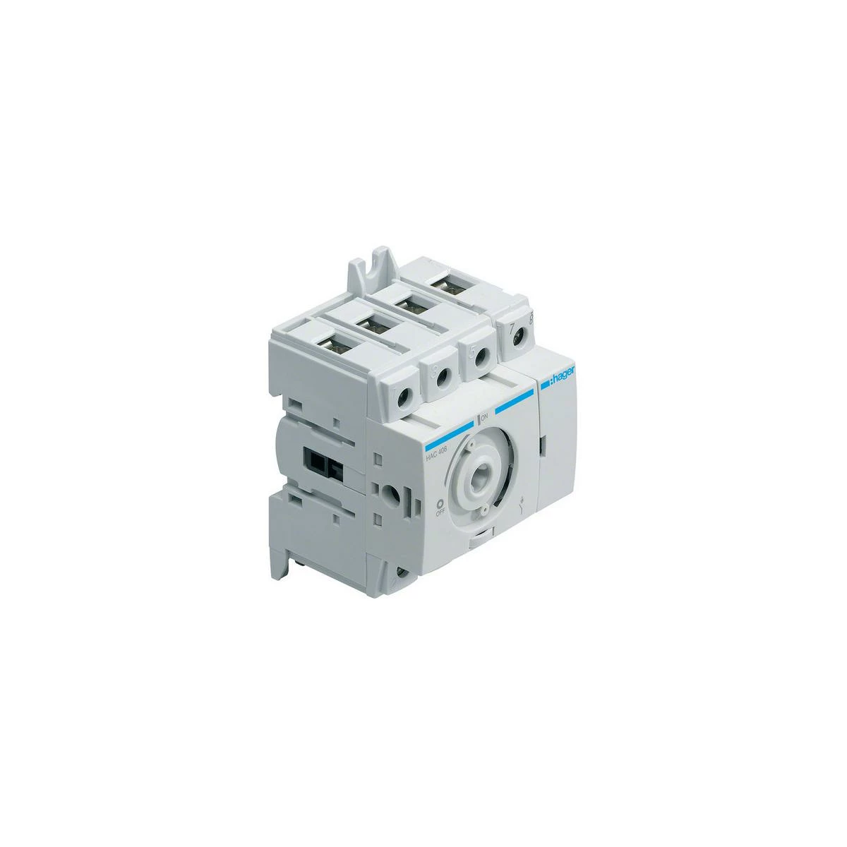 Hager HAB404 Lasttrennschalter+Trennungsanzeige 40A (HAB404) 3 Hager HAB404 Lasttrennschalter+Trennungsanzeige 40A (HAB404)