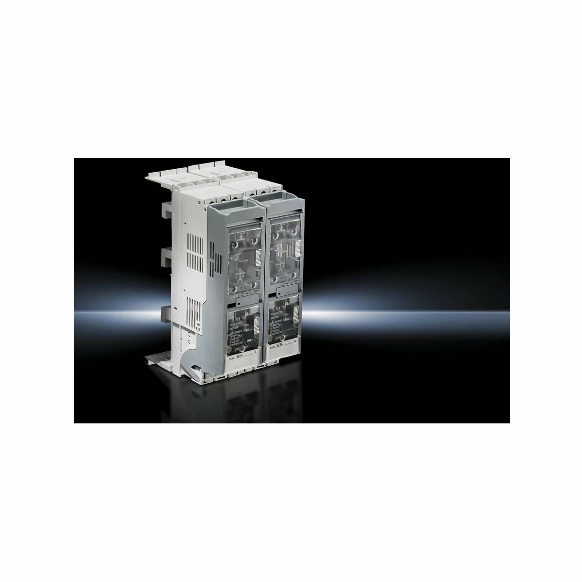 Rittal SV 3431.030 NH-Sicherungslasttrenner, Gr. 000, 100 A, 690 V, 3-polig, Rahmenklemme, Leitungsabgang Unten 3 Rittal SV 3431.030 NH-Sicherungslasttrenner, Gr. 000, 100 A, 690 V, 3-polig, Rahmenklemme, Leitungsabgang Unten