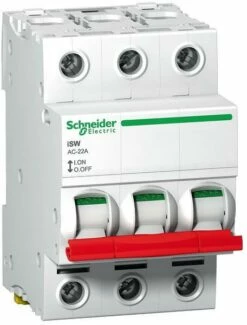 Schneider Electric Schneider Acti 9 Lasttrennschalter ISW, 3-Polig 3 Schließer, 415 V AC -SCHNEIDER ELECTRIC Verkäufe 967 1